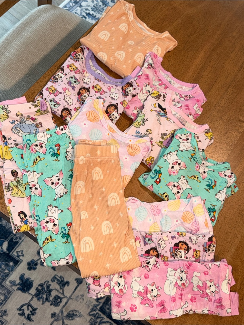 Little Snuggles/Charlie Play/Millie + Roo Long Sleeve and Pant Sets Bamboo- 3T